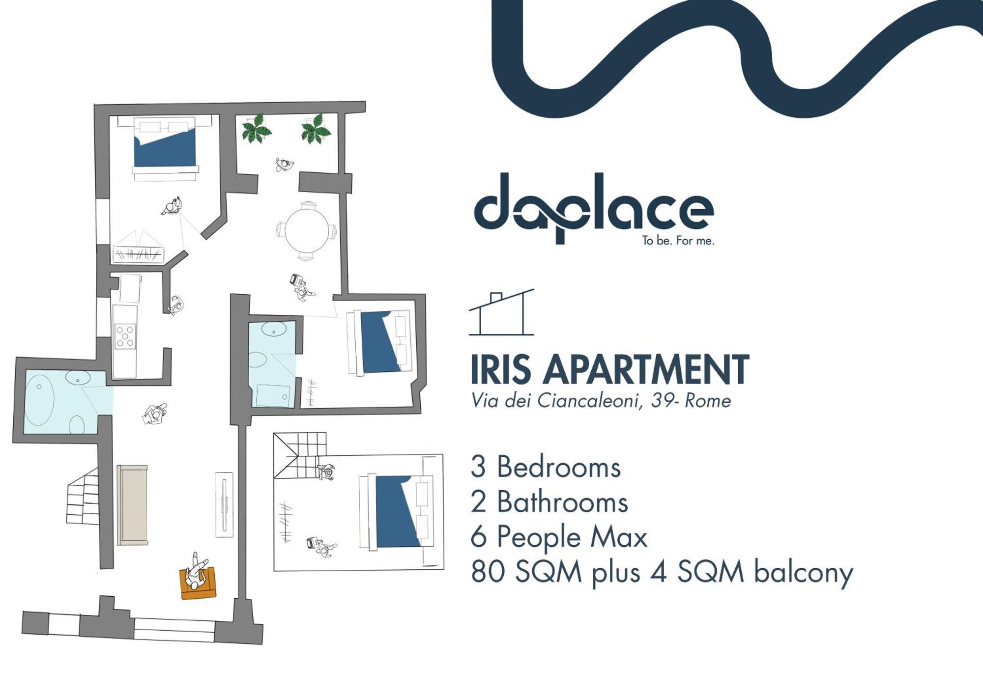 Daplace - Iris Apartment 罗马 外观 照片
